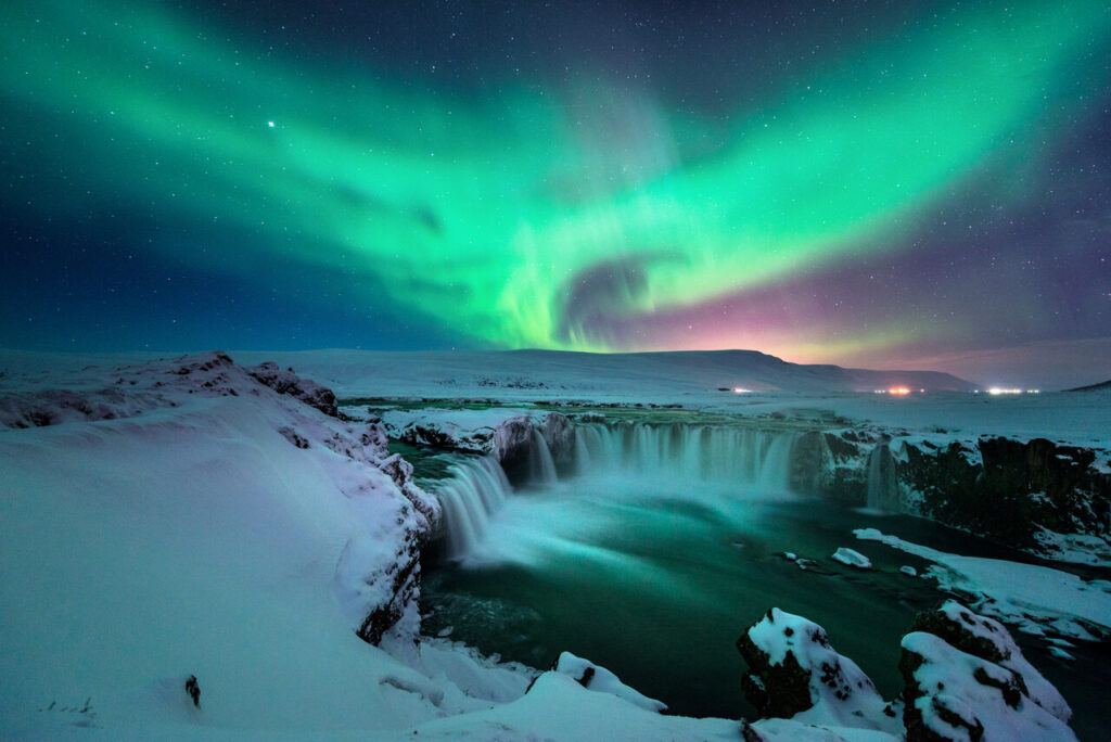 Nordlichter Island
