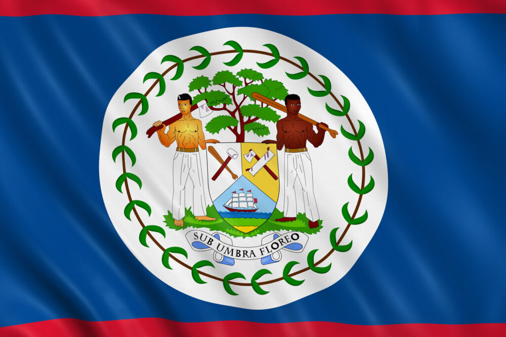 Belize Flagge