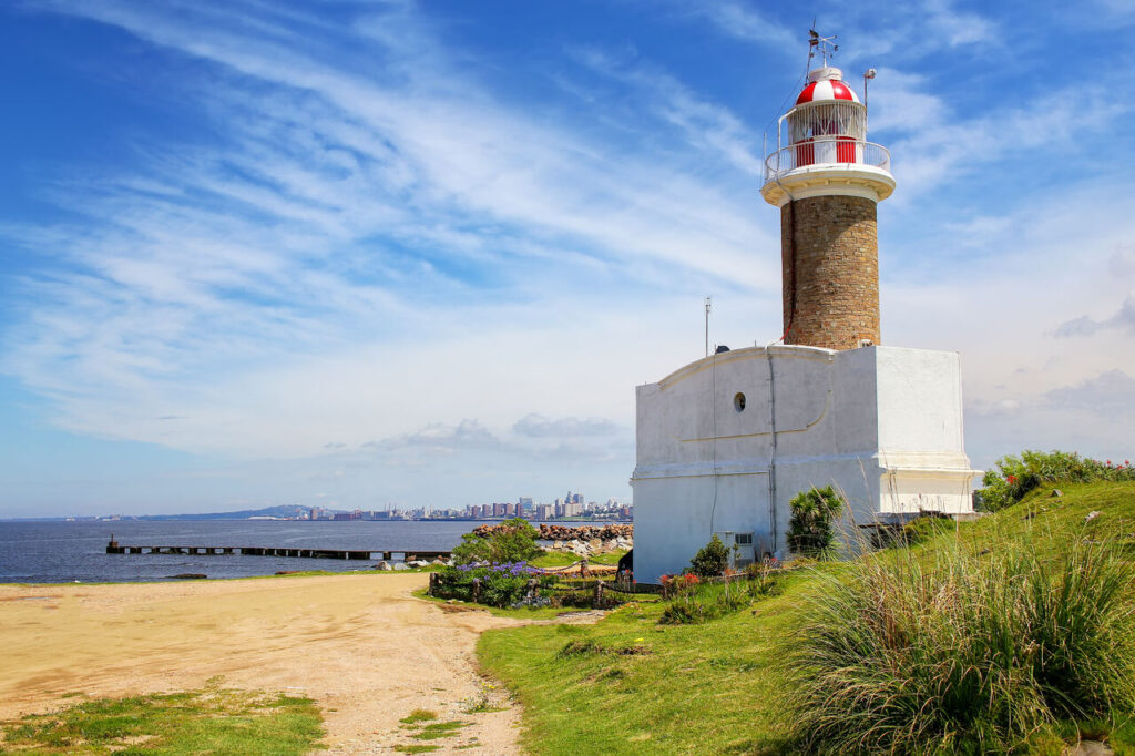 Uruguay Leuchtturm in Punta Carretas