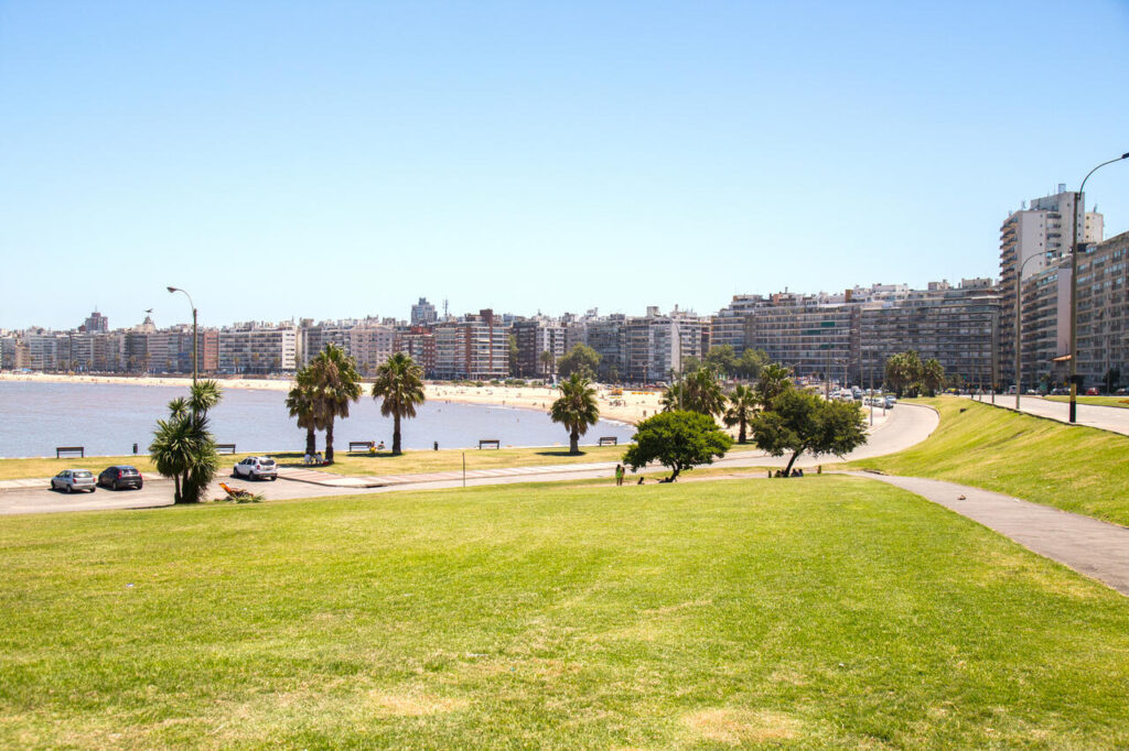 Uruguay Rambla von Montevideo