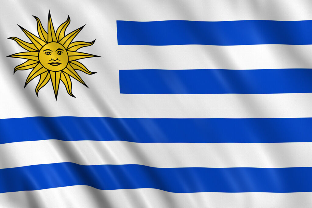 Uruguay Flagge