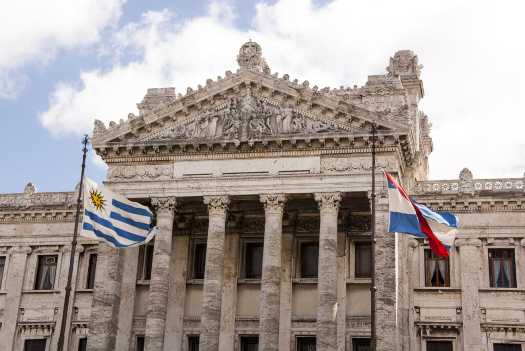 Uruguay Montevideo Palacio legislativo
