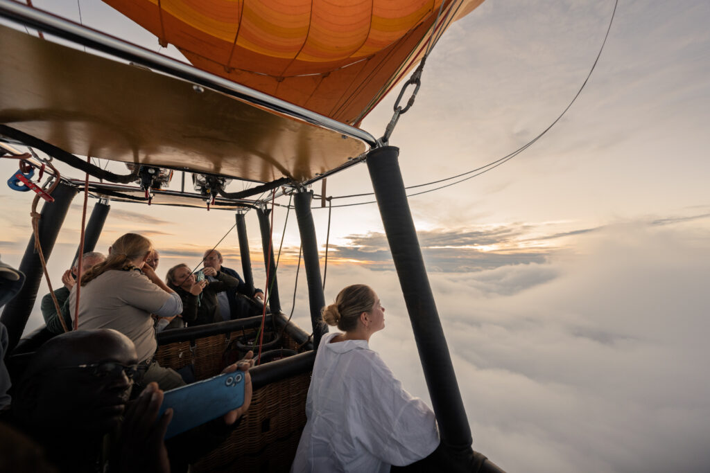 Kenia Ballonfahrt Amboseli