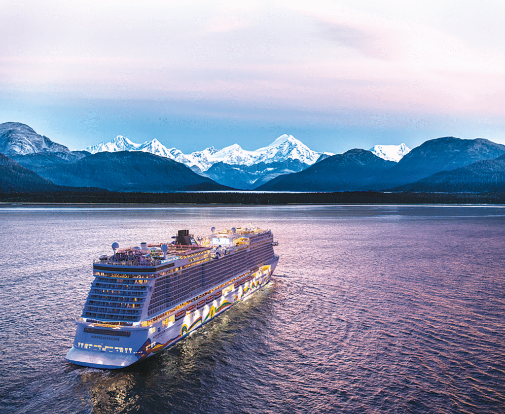 NCL Norwegian Encore im Gebiet Alaska