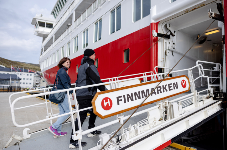 MS Finnmarken Gangway
