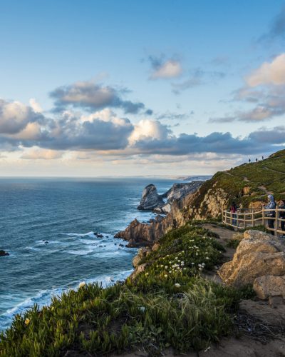 The beautiful Atlantic rocky coast