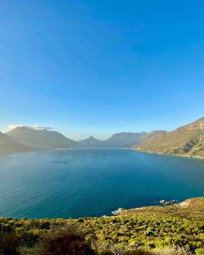 Chapman's Peak Drive mit Blick auf Hout Bay 2
